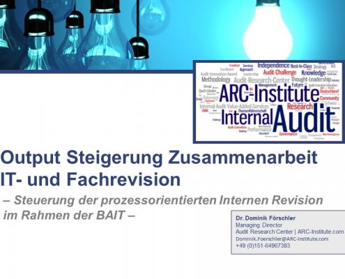 003 Output Steigerung Zusammenarbeit IT-Fachrevision